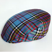 County Flat Cap, Individual Sized to Order, Anderson Tartan